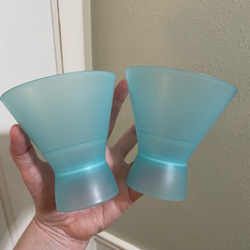 HD Designs Outdoors Summer Stemless Margarita Cups - Turquoise MUST BE BUNDLED